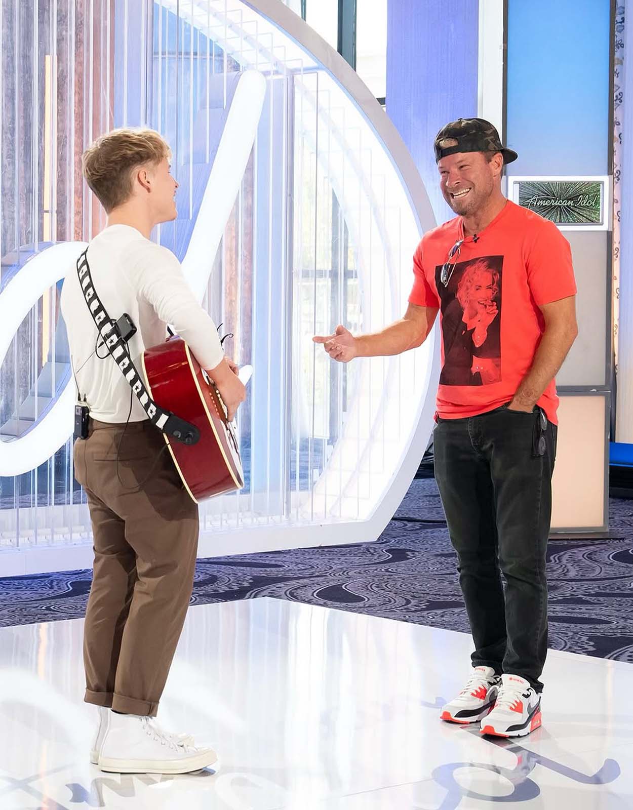 Baylee, son of Backstreet Boys lead vocalist Brian Littrell joins the 23rd season of American Idol