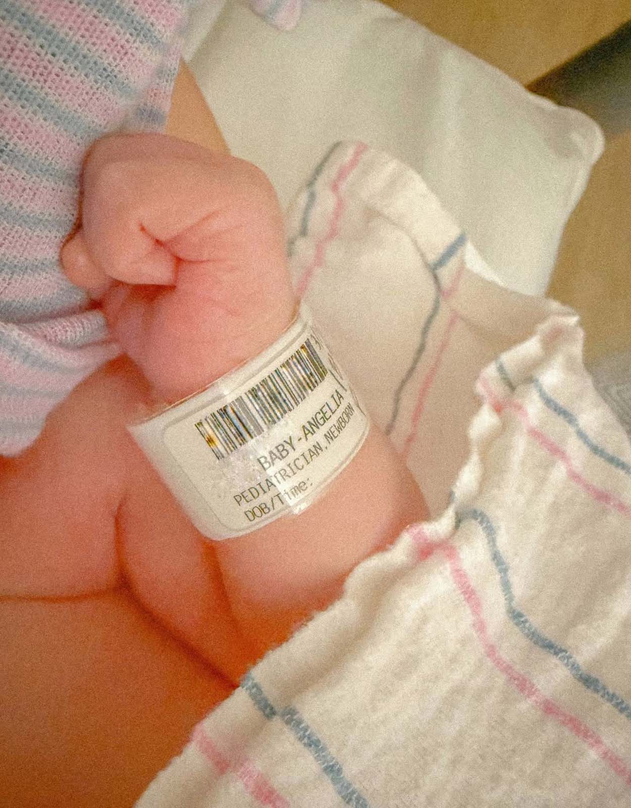 Astra is Angelia and her fiancè Aaron Kemmer’s first child