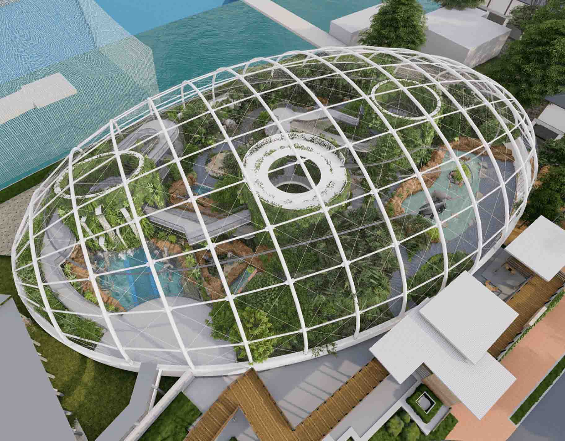 Philippine Biodome is the first and biggest biodome in the Philippines as it offers various activities such as rainwater harvesting, taking pictures with the animals, and the like.