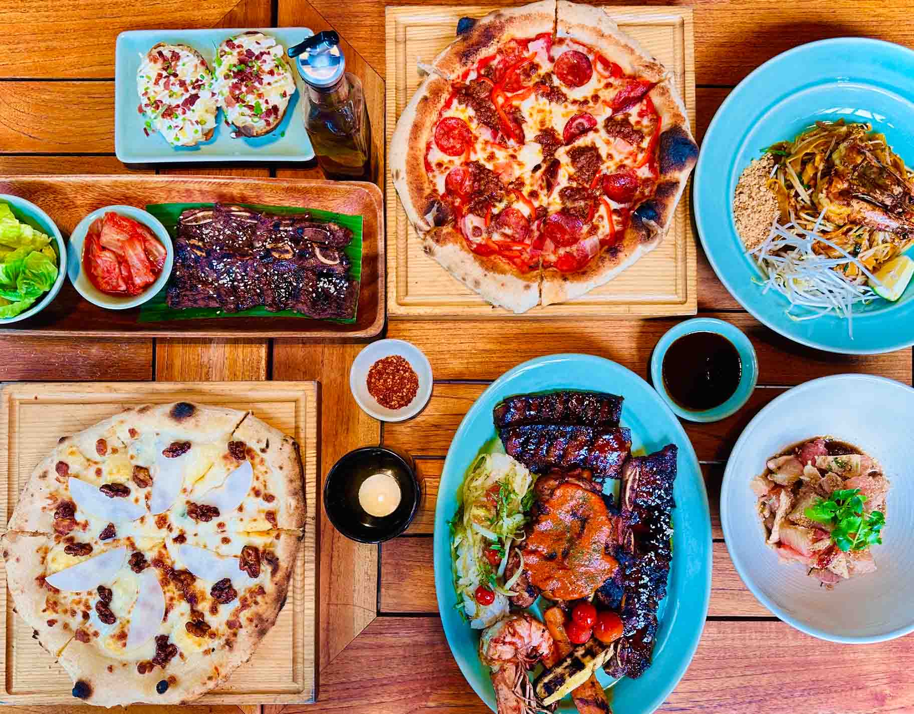 Pool House is a must-visit! Located on the 6th floor of The Grand Hyatt Hotel, this unassuming spot, as you guessed it, sits right next to the hotel pool