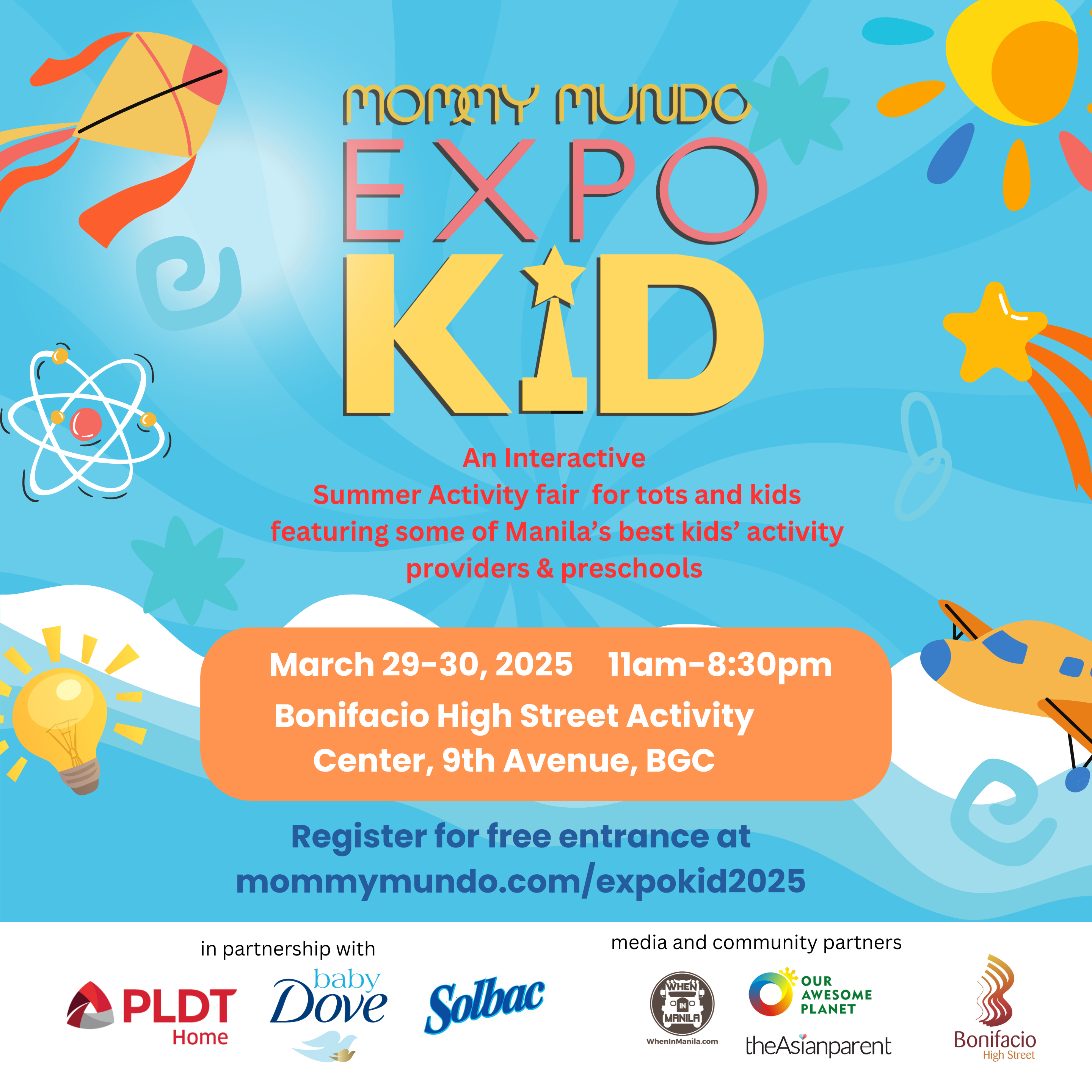 Mommy Mundo is holding Expo Kid 2025 on March 29 and 30