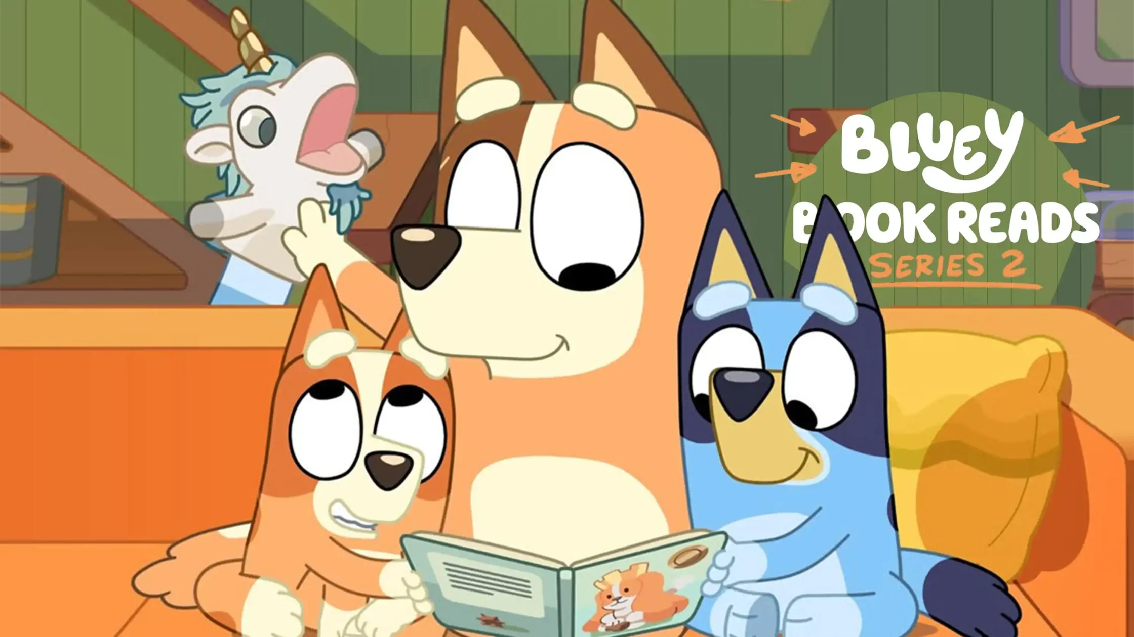 Just in time for the summer, kids can watch Bluey Book Reads season 2 on YouTube and Bluey.tv 