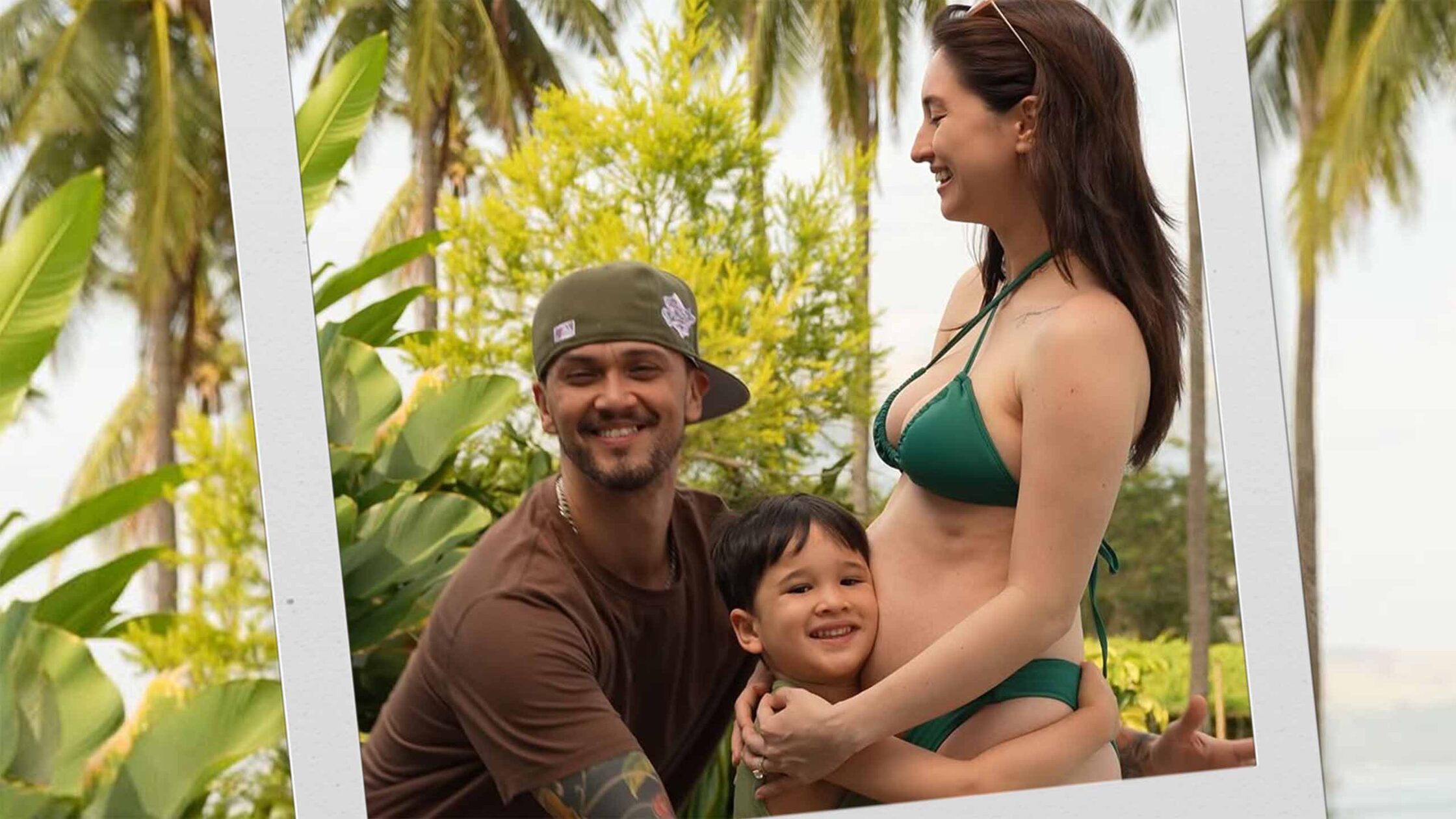 The couple announce the news on social media, with Coleen showing a baby bump during an out-of-town trip