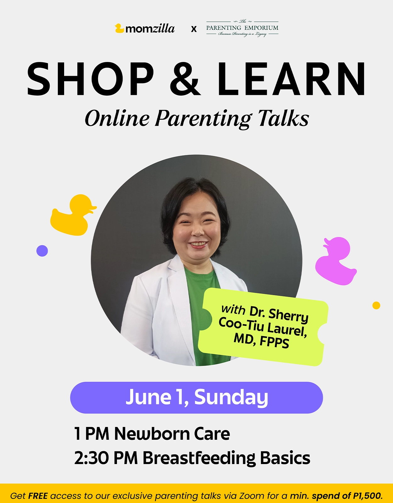 Momzilla wraps up Mother’s Day Month and kicks off June with an exclusive online sale from May 31 to June 1