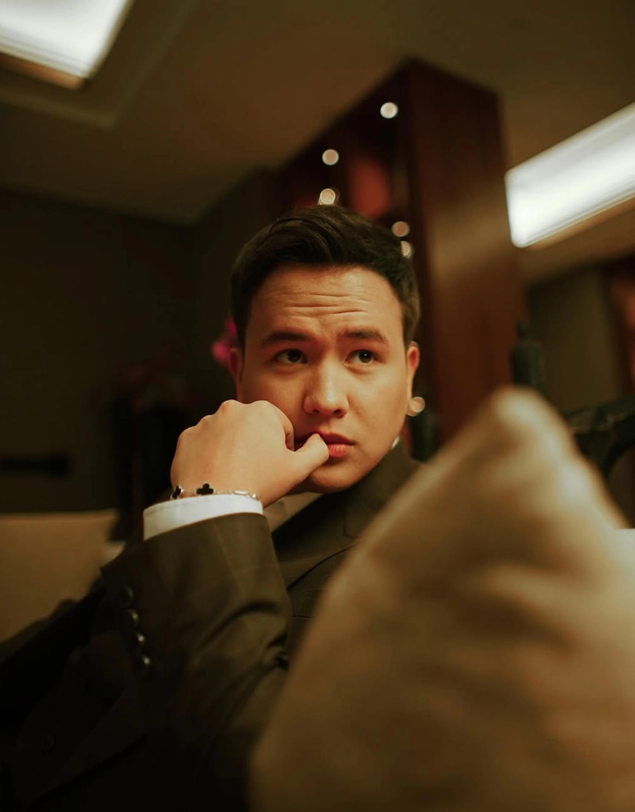 The singer opens up during a Kids Idol press conference after hearing heartbreaking stories of young contestants supporting their families