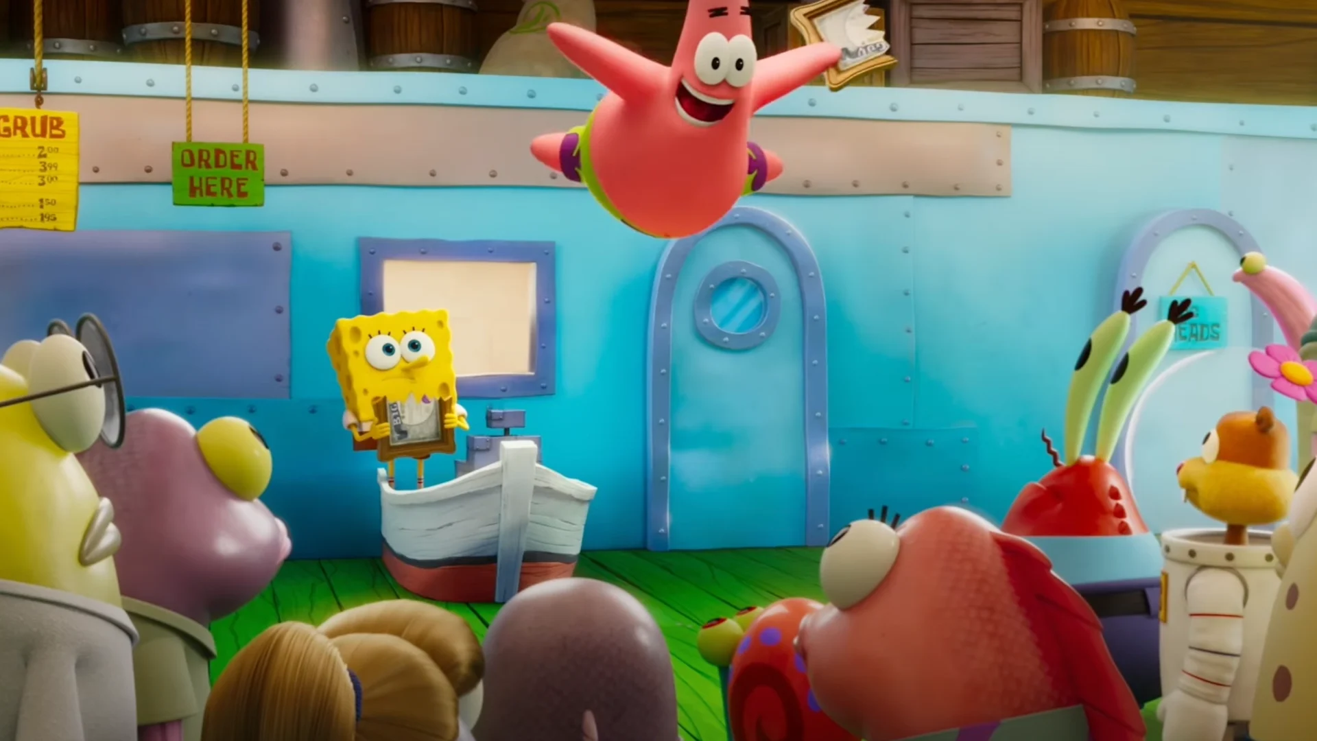 The new The SpongeBob Movie: Search for SquarePants drops a trailer and announces its debut!