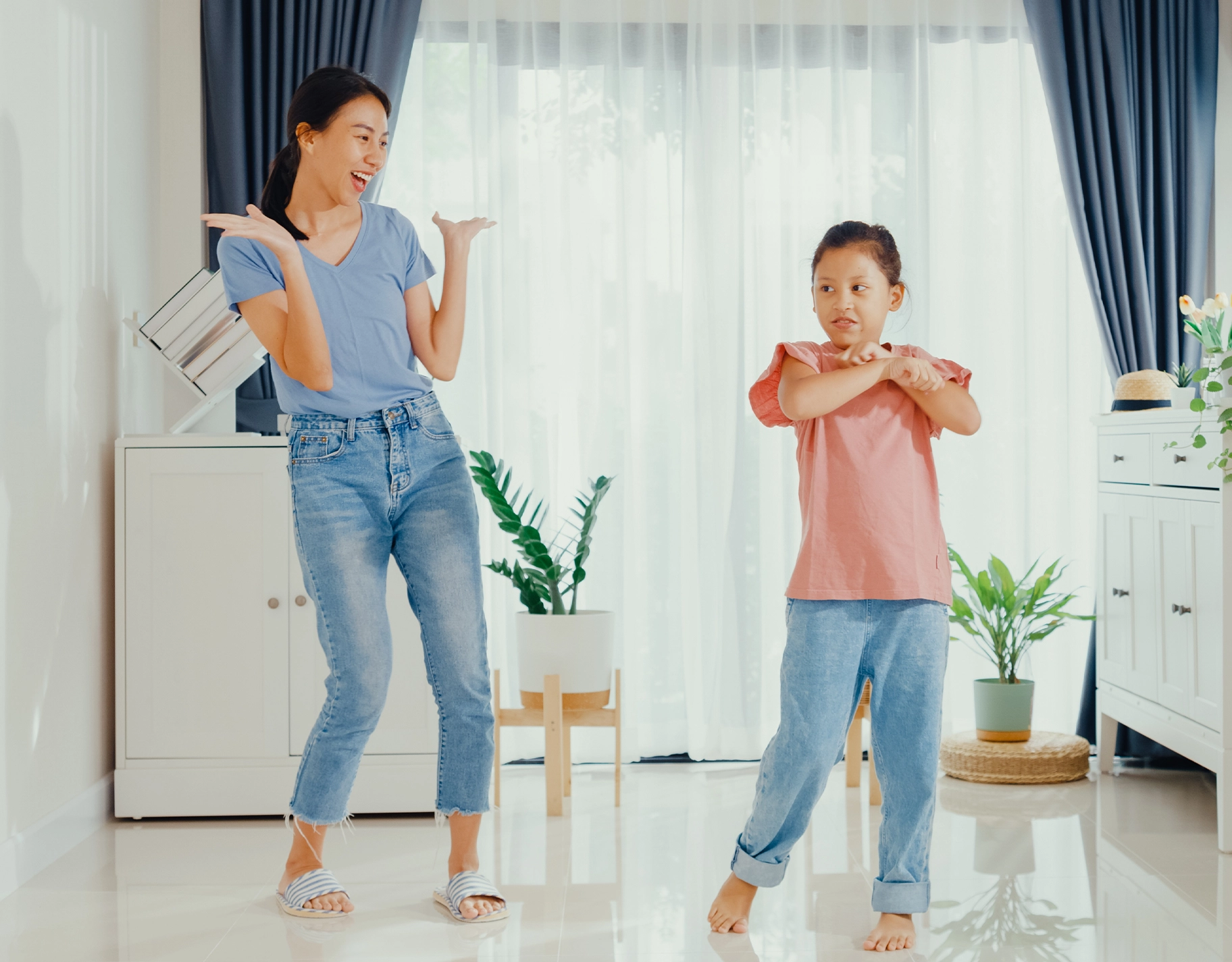 Here are some things kids can do to stay active on a rainy day