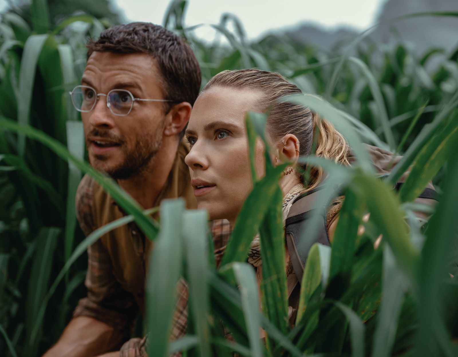 Jurassic World Rebirth features Scarlett Johansson and Jonathan Bailey