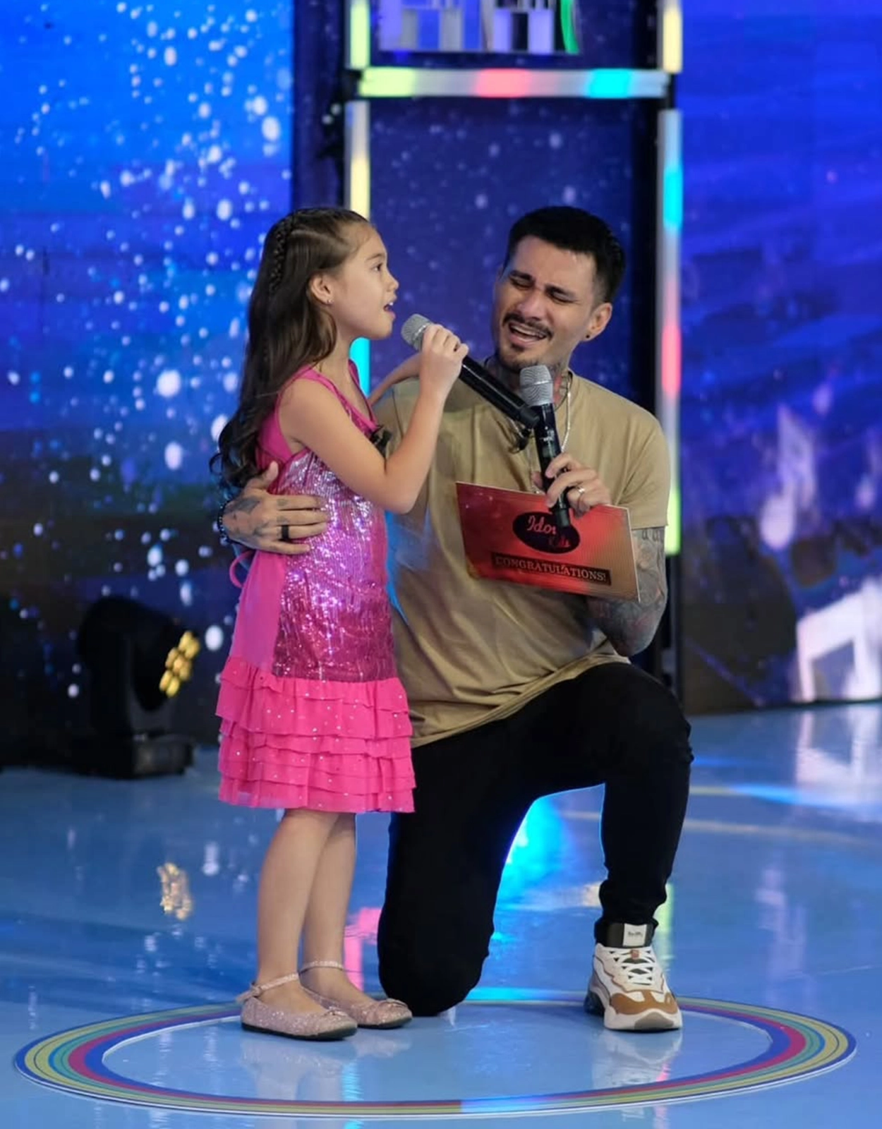 Quinn Holmes, daughter of Shamrock vocalist and former reality contestant Bradley Holmes, made it to the next round of Idol Kids