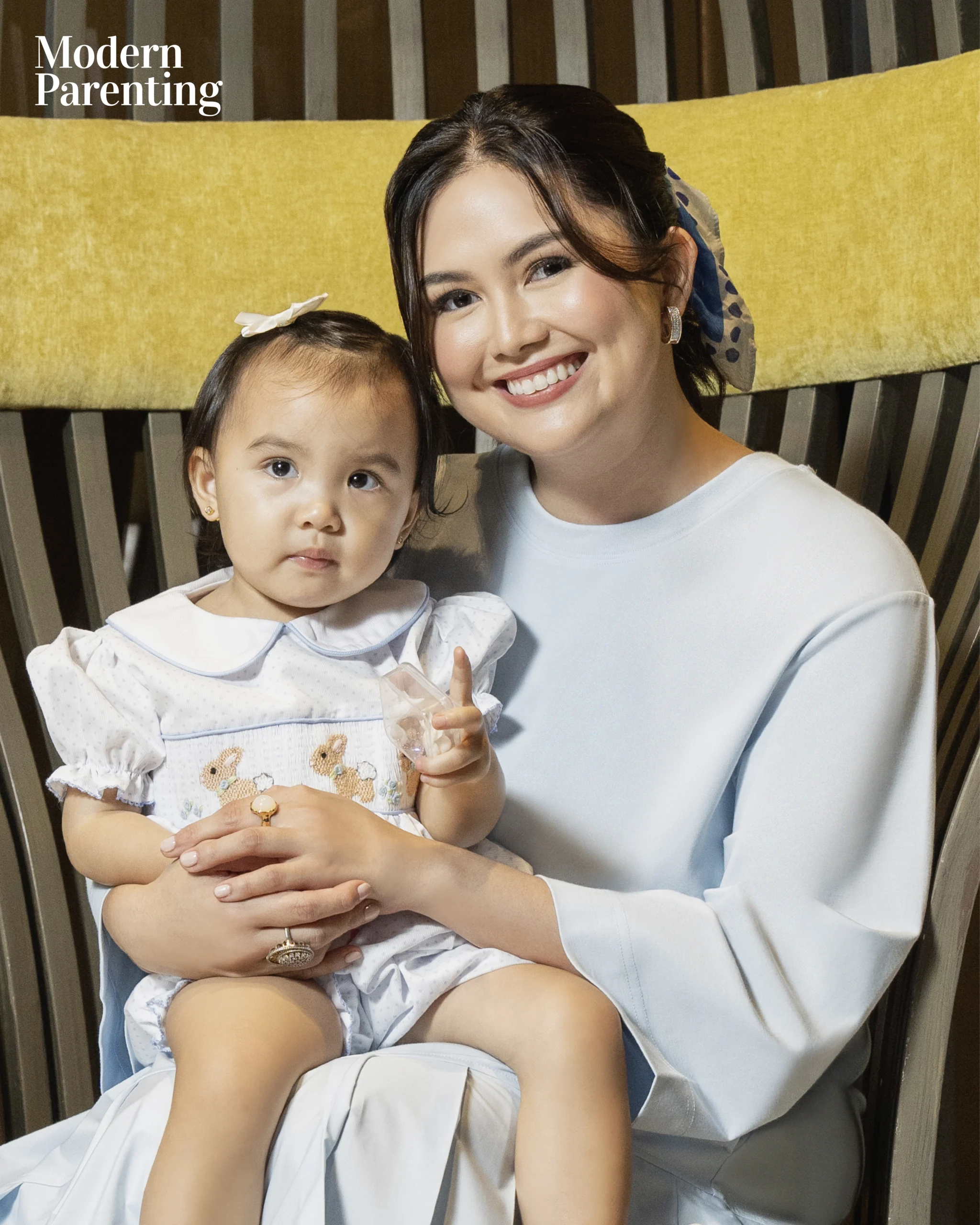 Dani Ledesma with her daughter Millie: Modern Parenting's Cover for July 2025