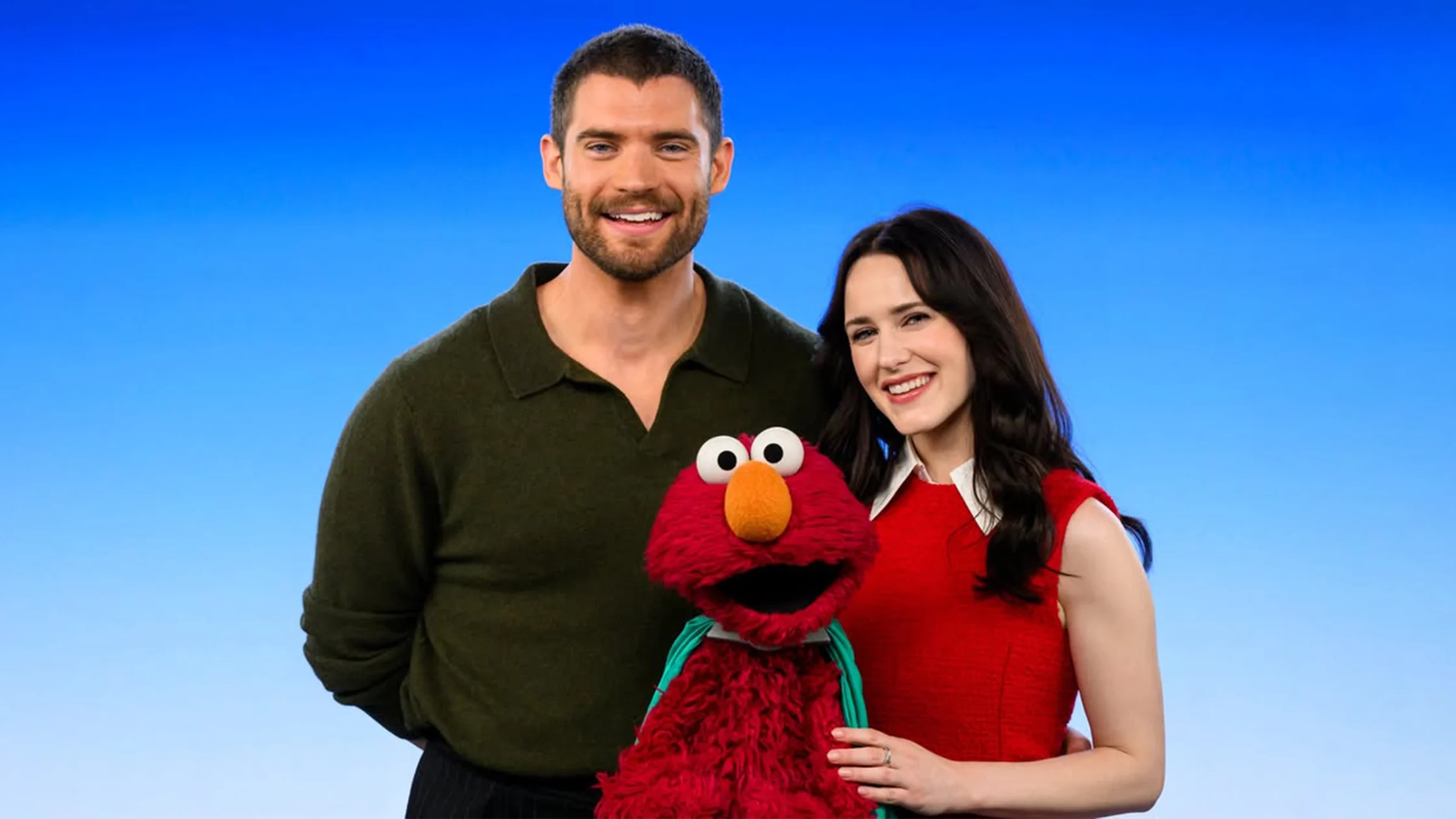 David Corenswet and Rachel Brosnahan visited Sesame Street, inspiring the muppets to be heroes in their way