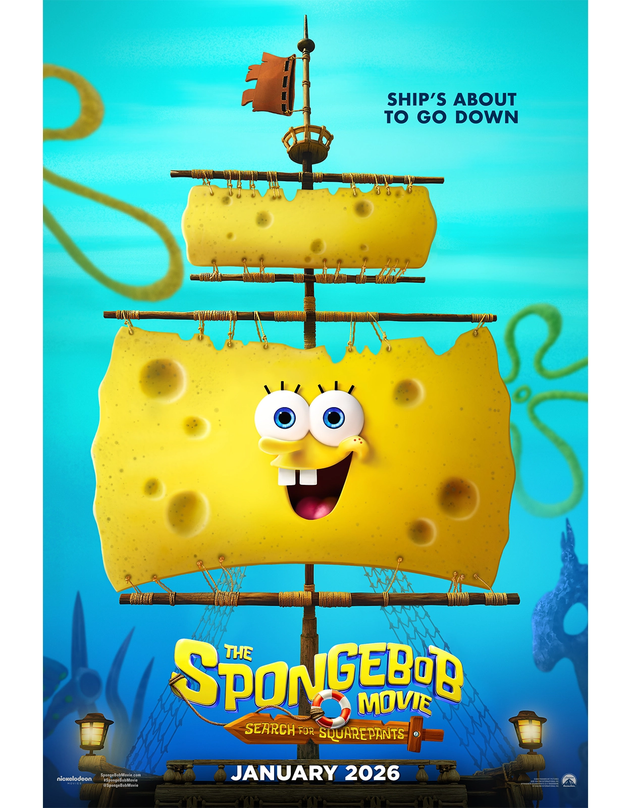 The new The SpongeBob Movie: Search for SquarePants drops a trailer and announces its debut!