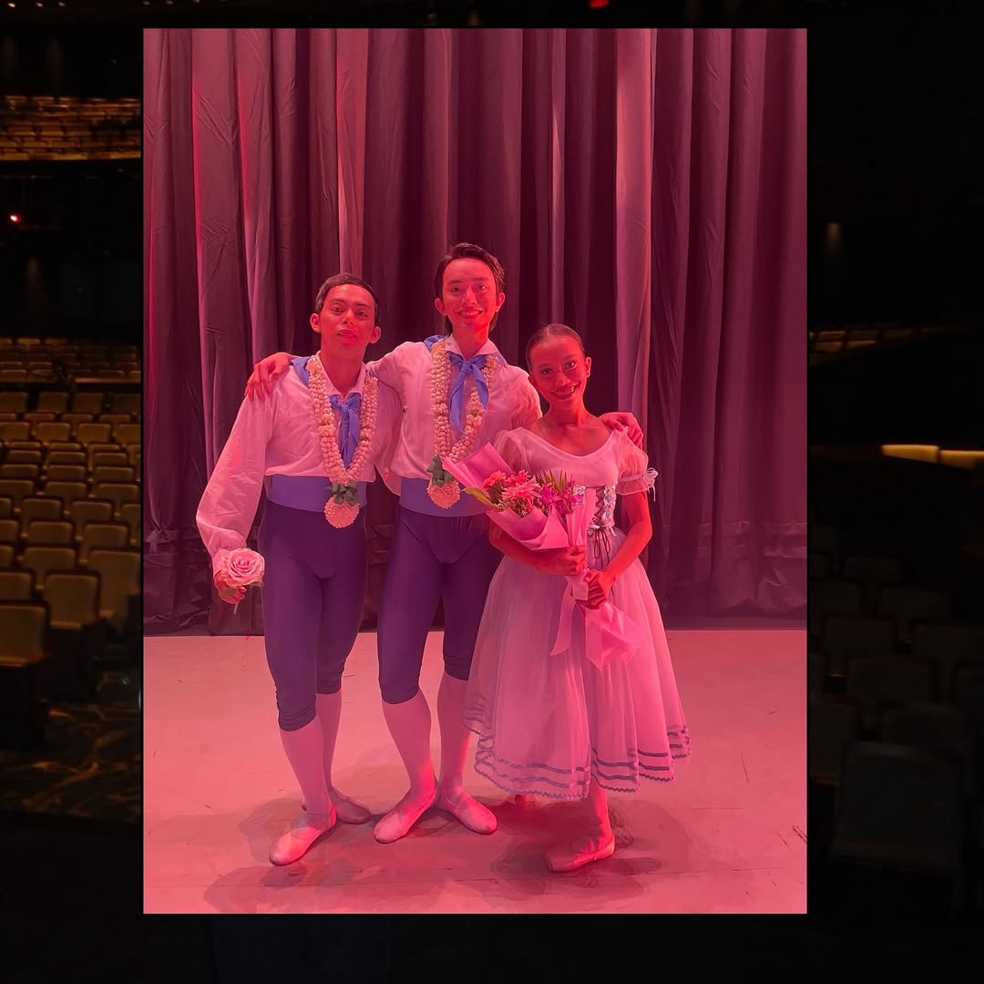 Reign Pelegrin with her brothers Sean and Vince