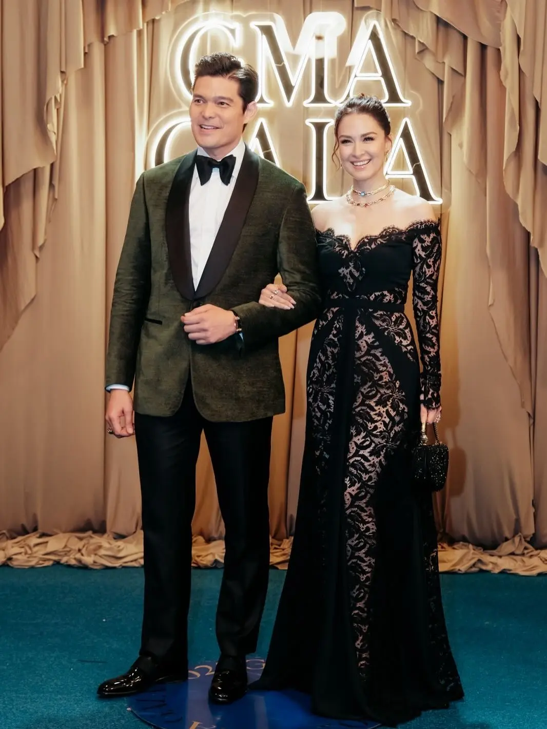 Dingdong and Marian during the GMA Gala 2025.
