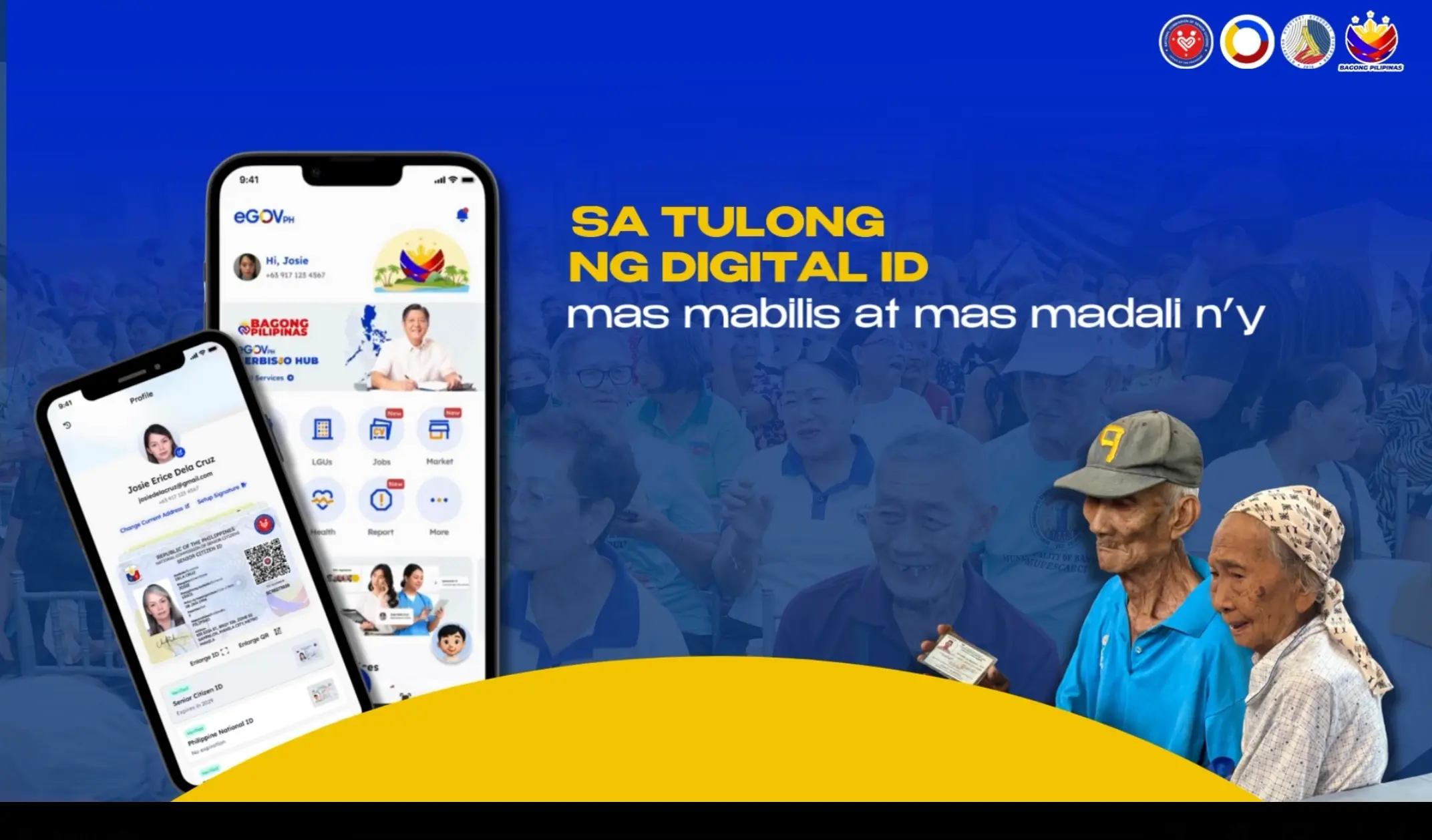 Senior Citizens can now have a digitized ID.