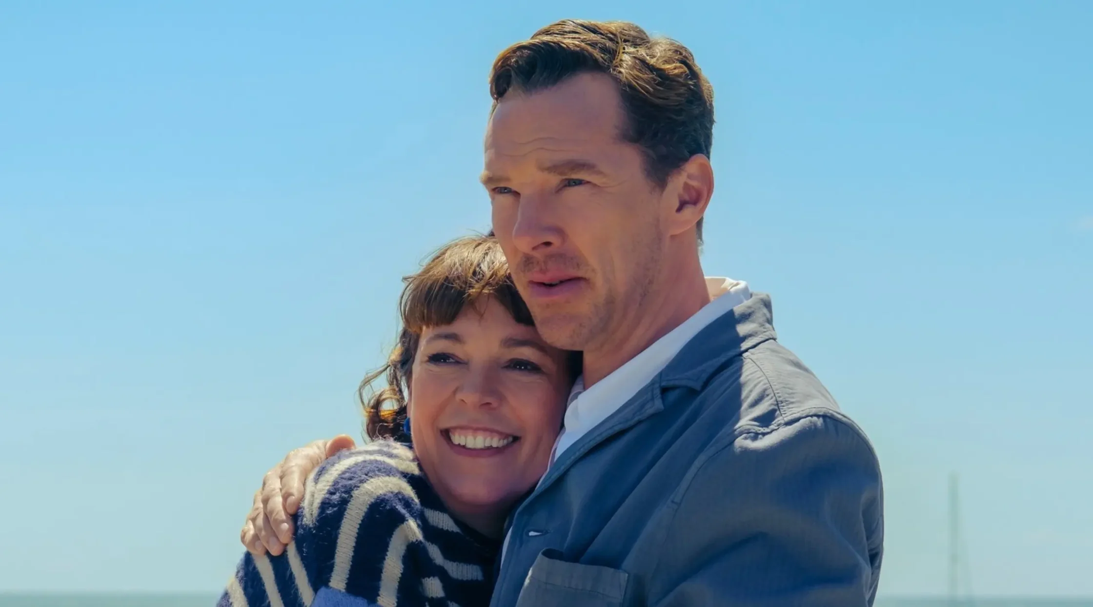 Benedict Cumberbatch and Olivia Colemen in The Roses