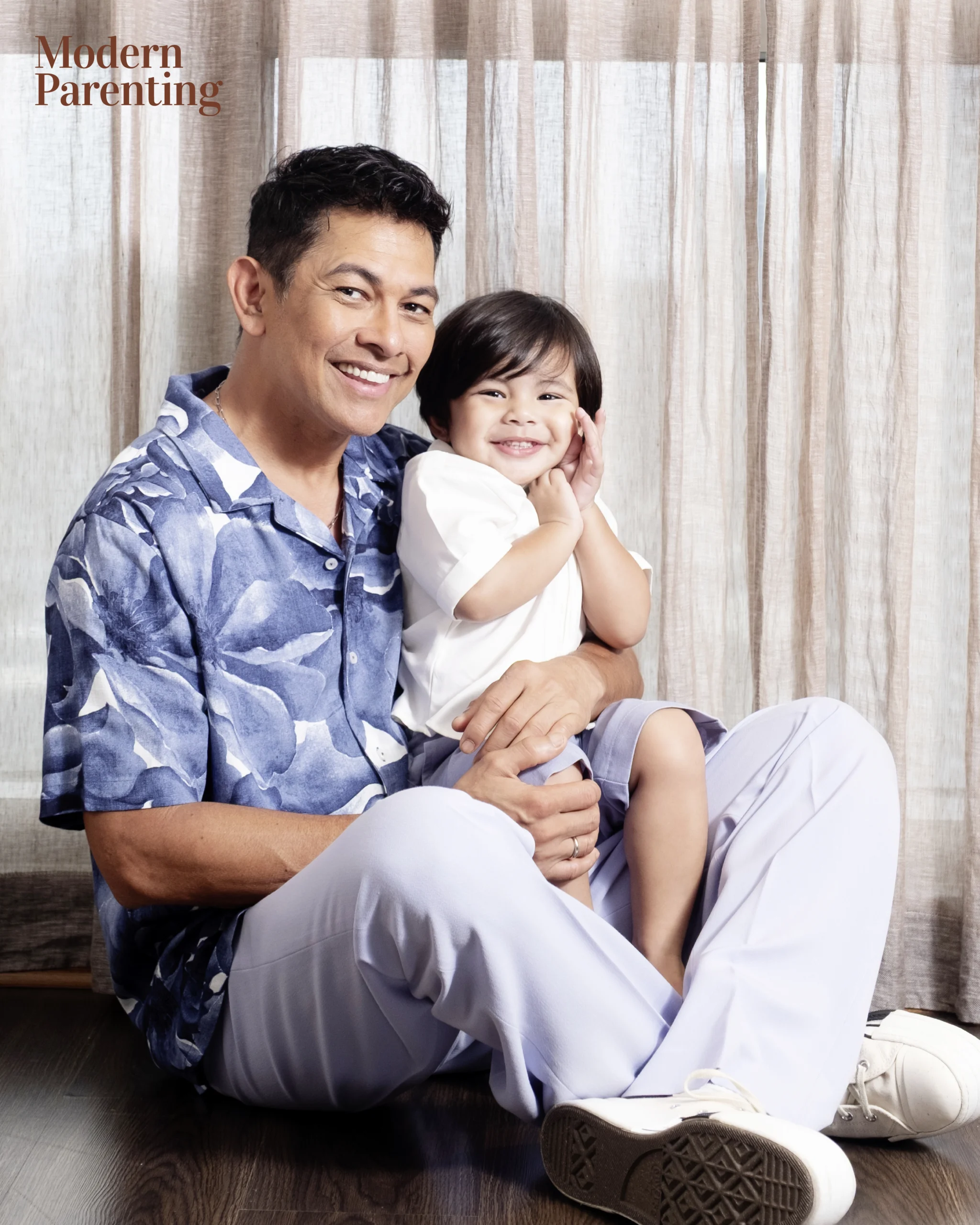 Gary Valenciano with grandson, Luch