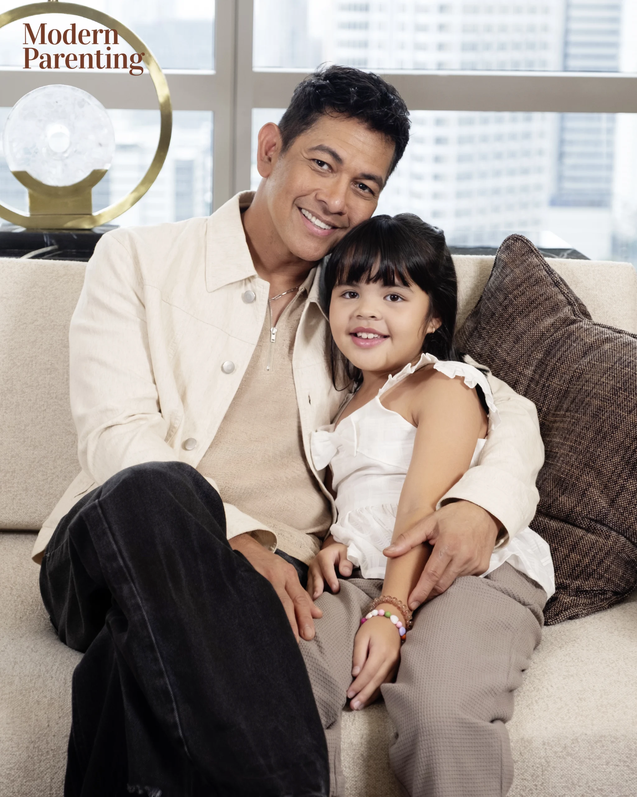 Gary Valenciano with his granddaughter, Leia