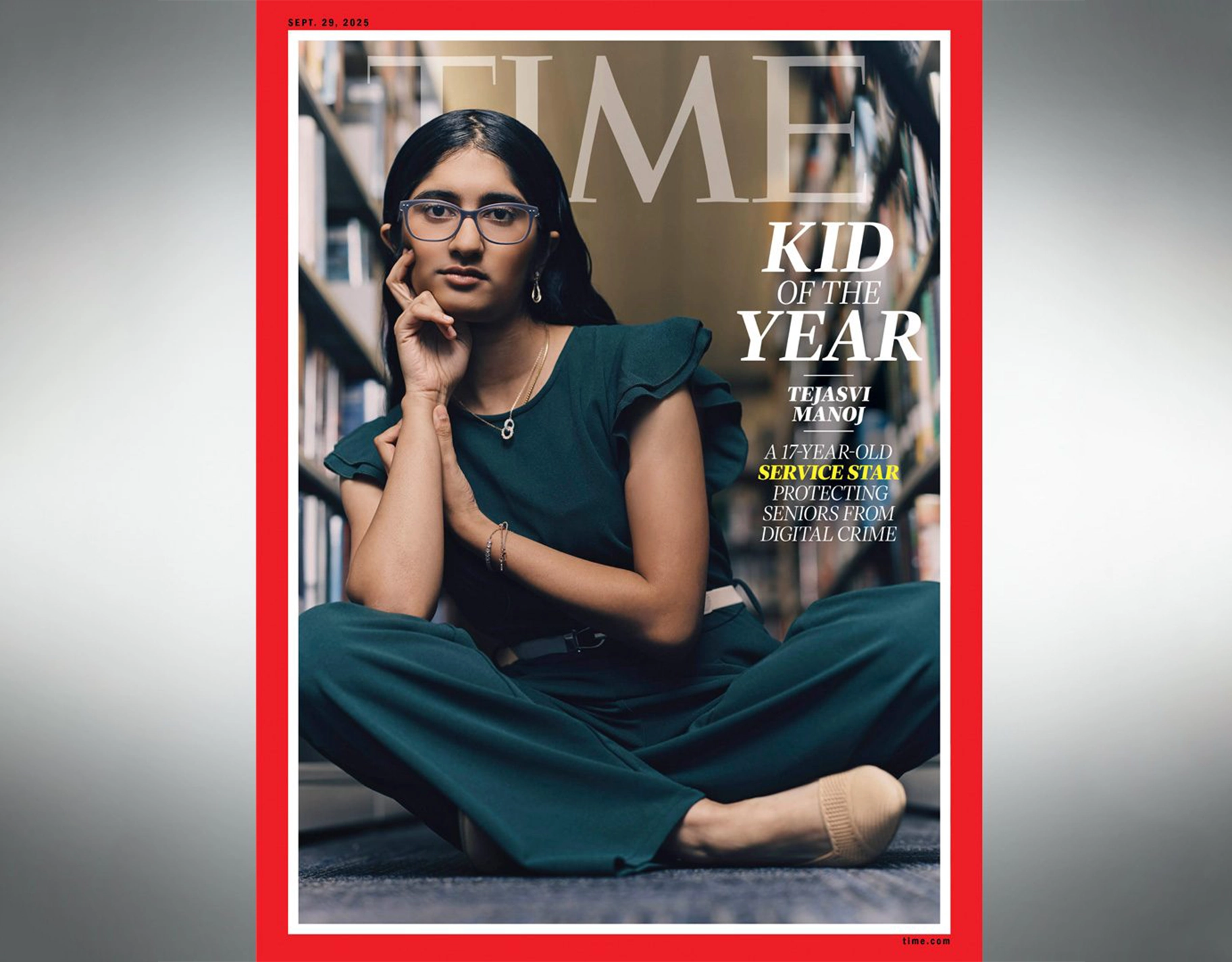 Shield Seniors was inspired by an online scam that almost victimized Tejasvi Manoj's grandfather