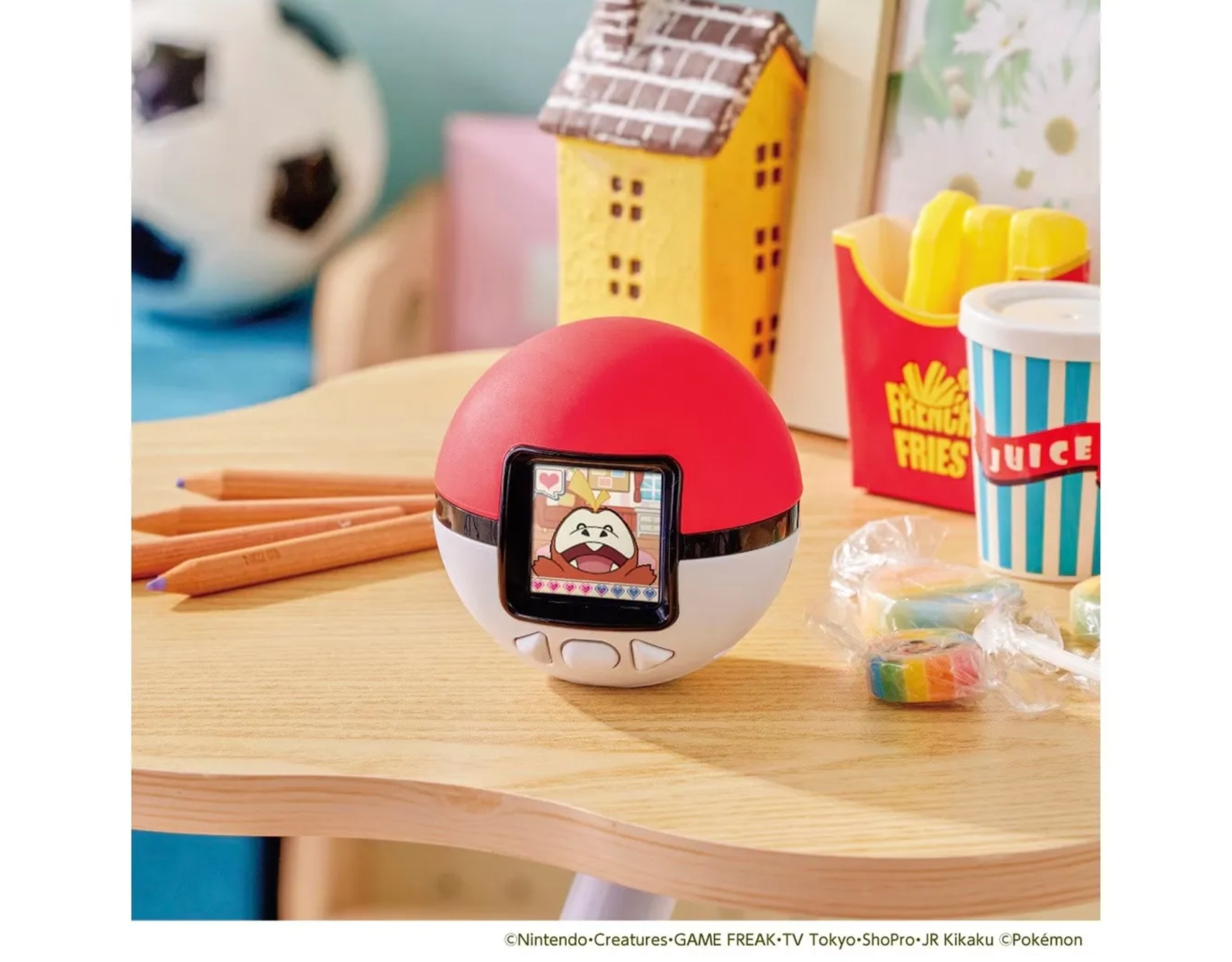 Pokémon reveals a new product with more nostalgic feels: a pokéball-shaped tamagotchi-style toy
