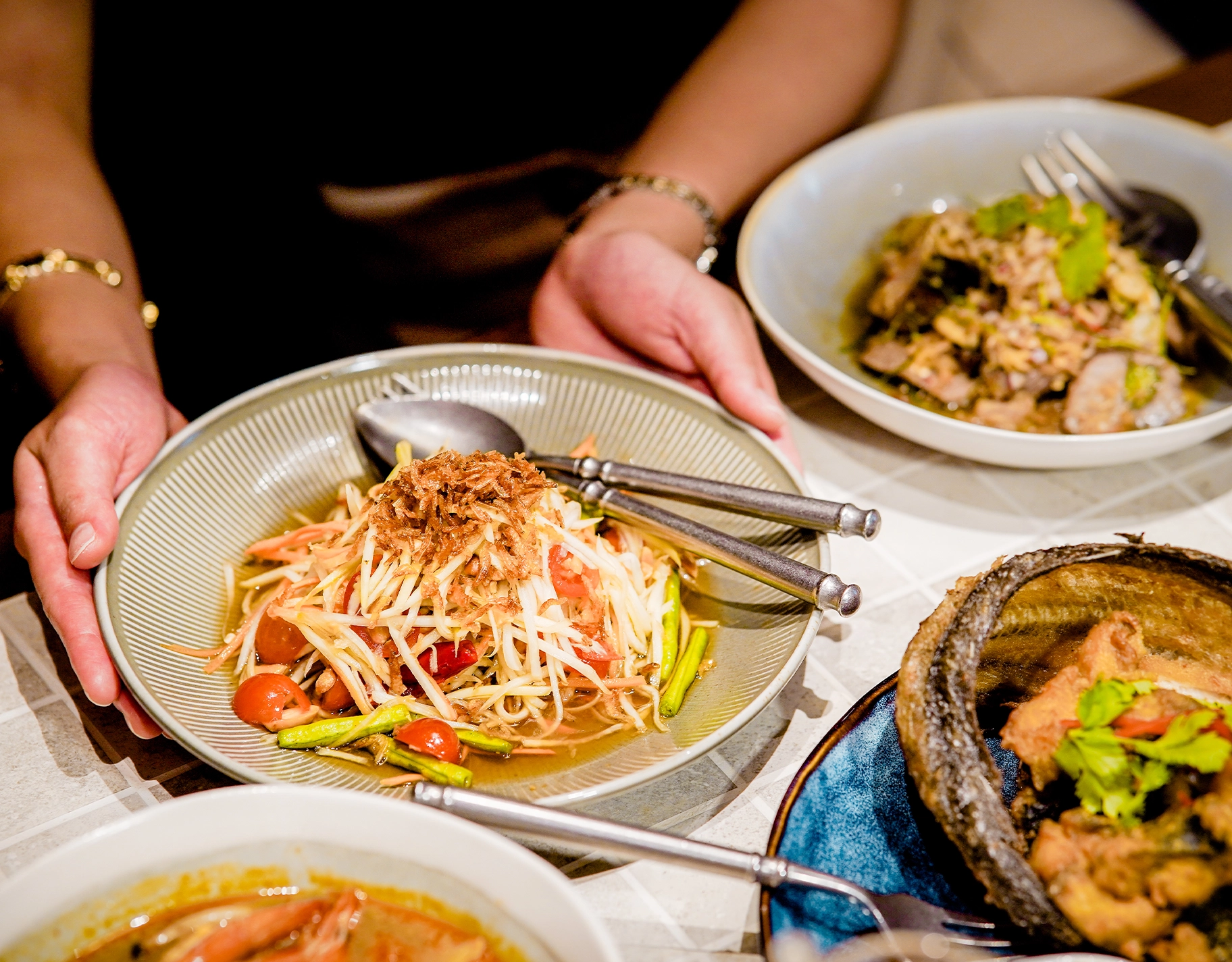 Here are restaurants that are serving some family-friendly options!