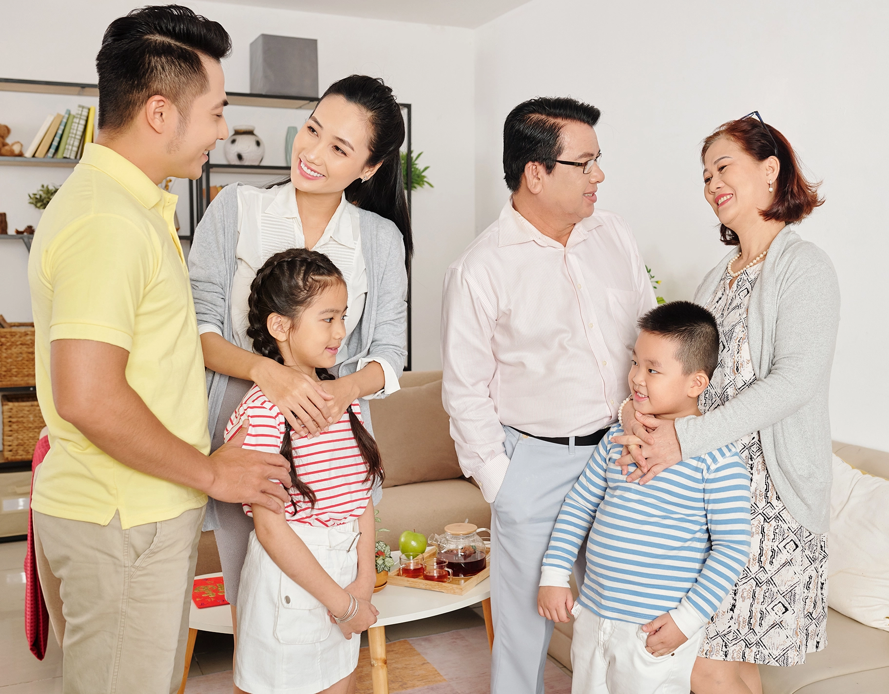The aunt or uncle is the second parent who's in the corner cheering on the kid