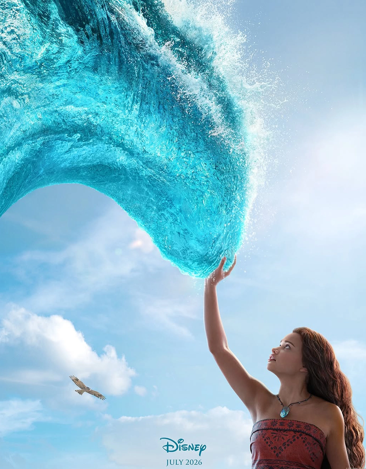 Catherine Lagaʻaia stars as Moana alongside Dwayne Johnson as Maui