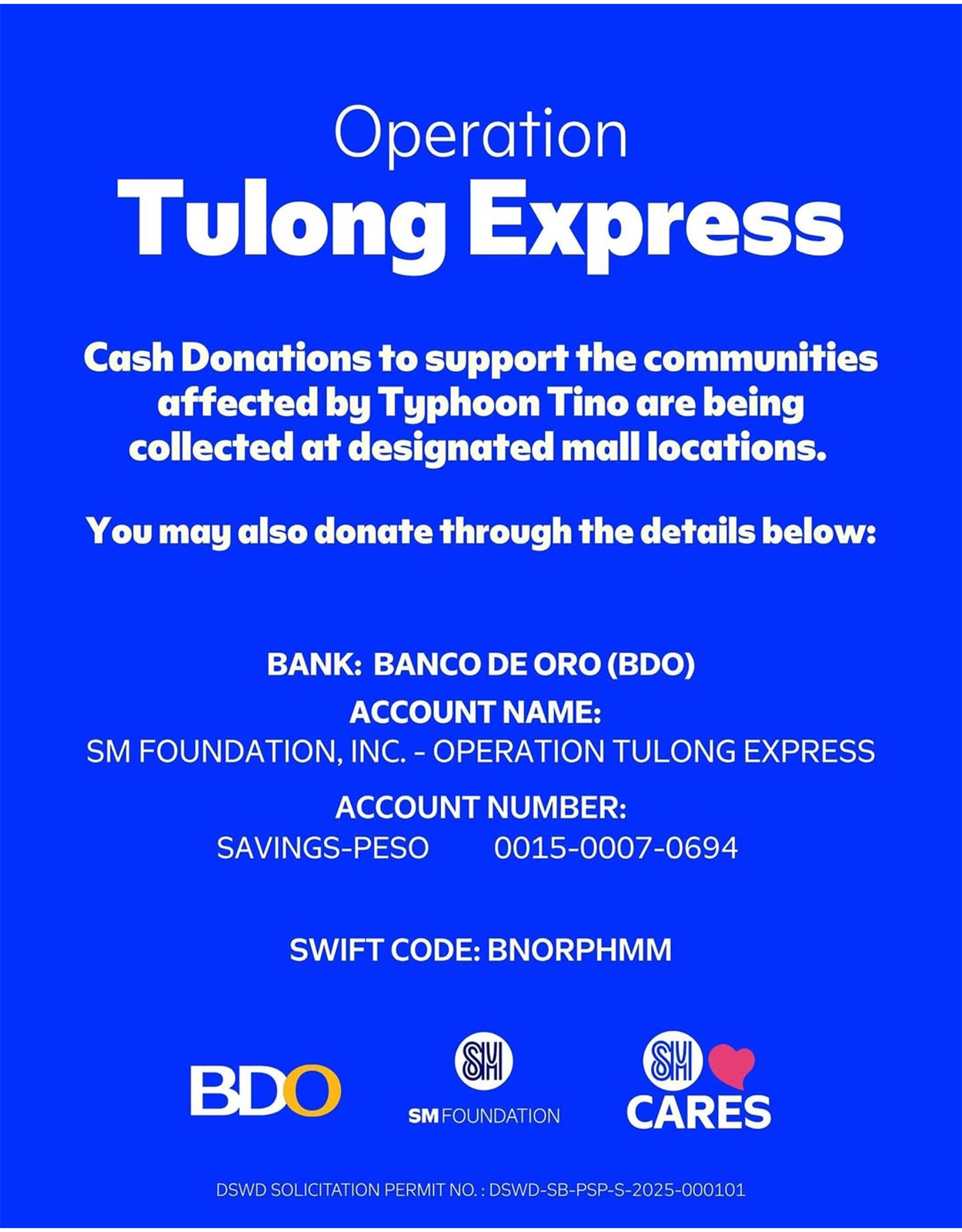 Here are organizations that are helping out the families affected by Typhoon Tino