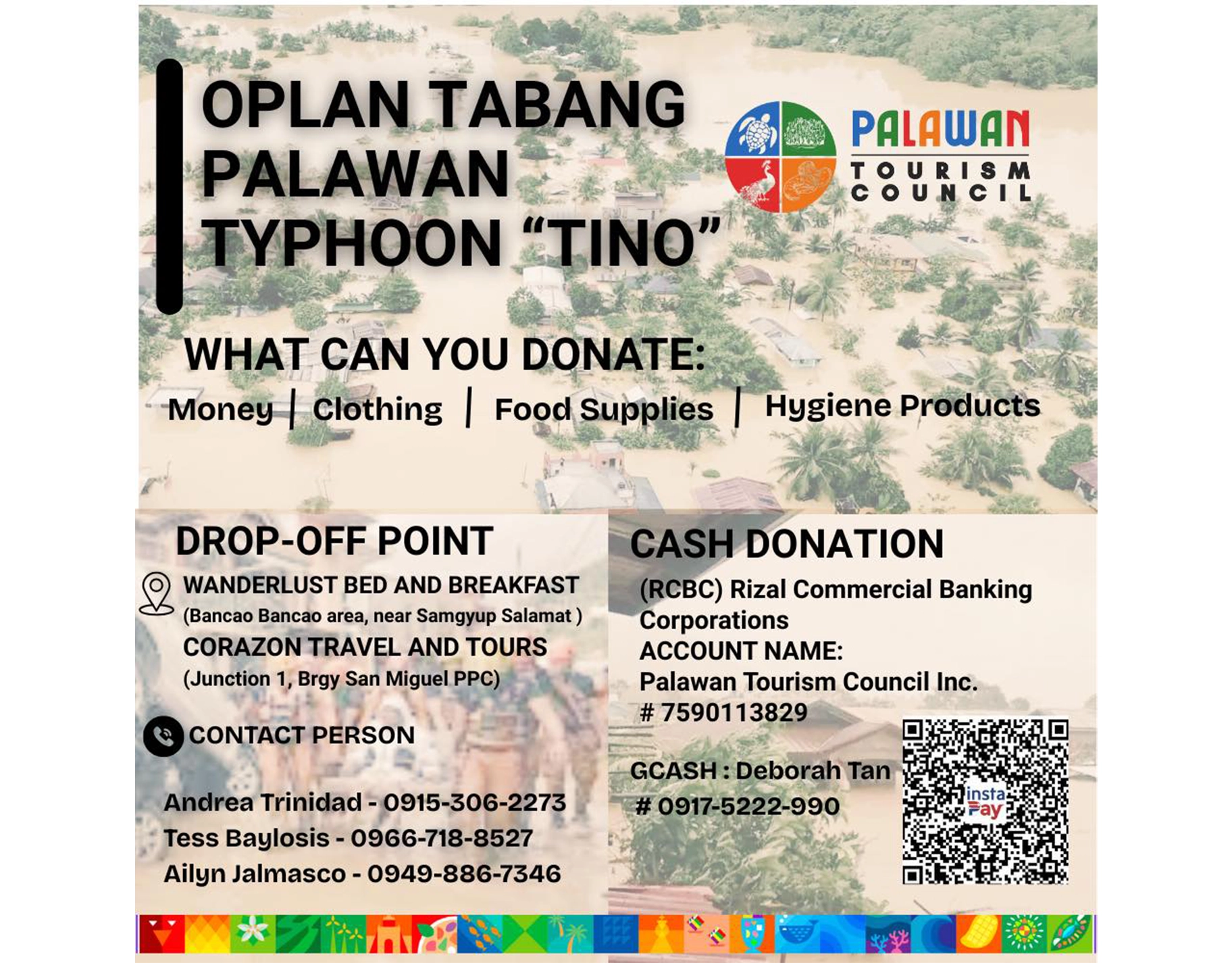 Here are organizations that are helping out the families affected by Typhoon Tino