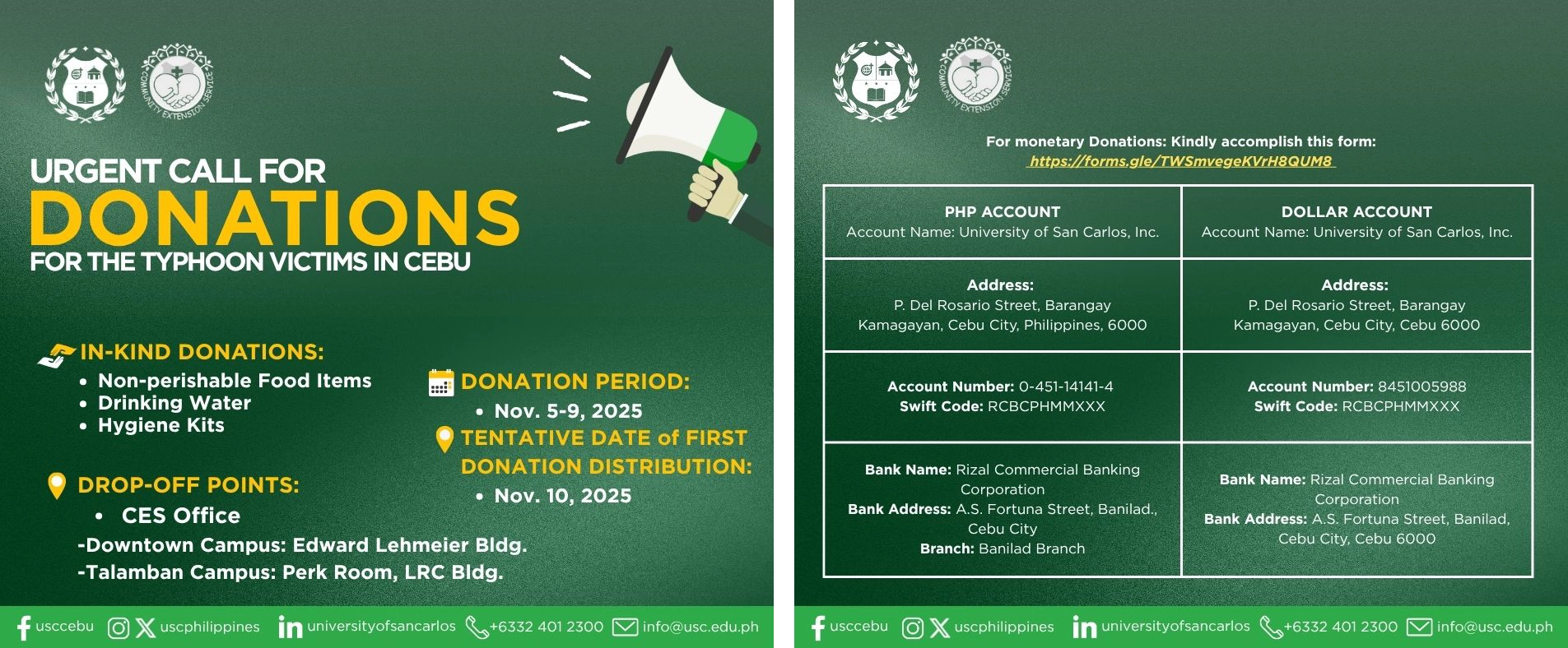 Here are organizations that are helping out the families affected by Typhoon Tino