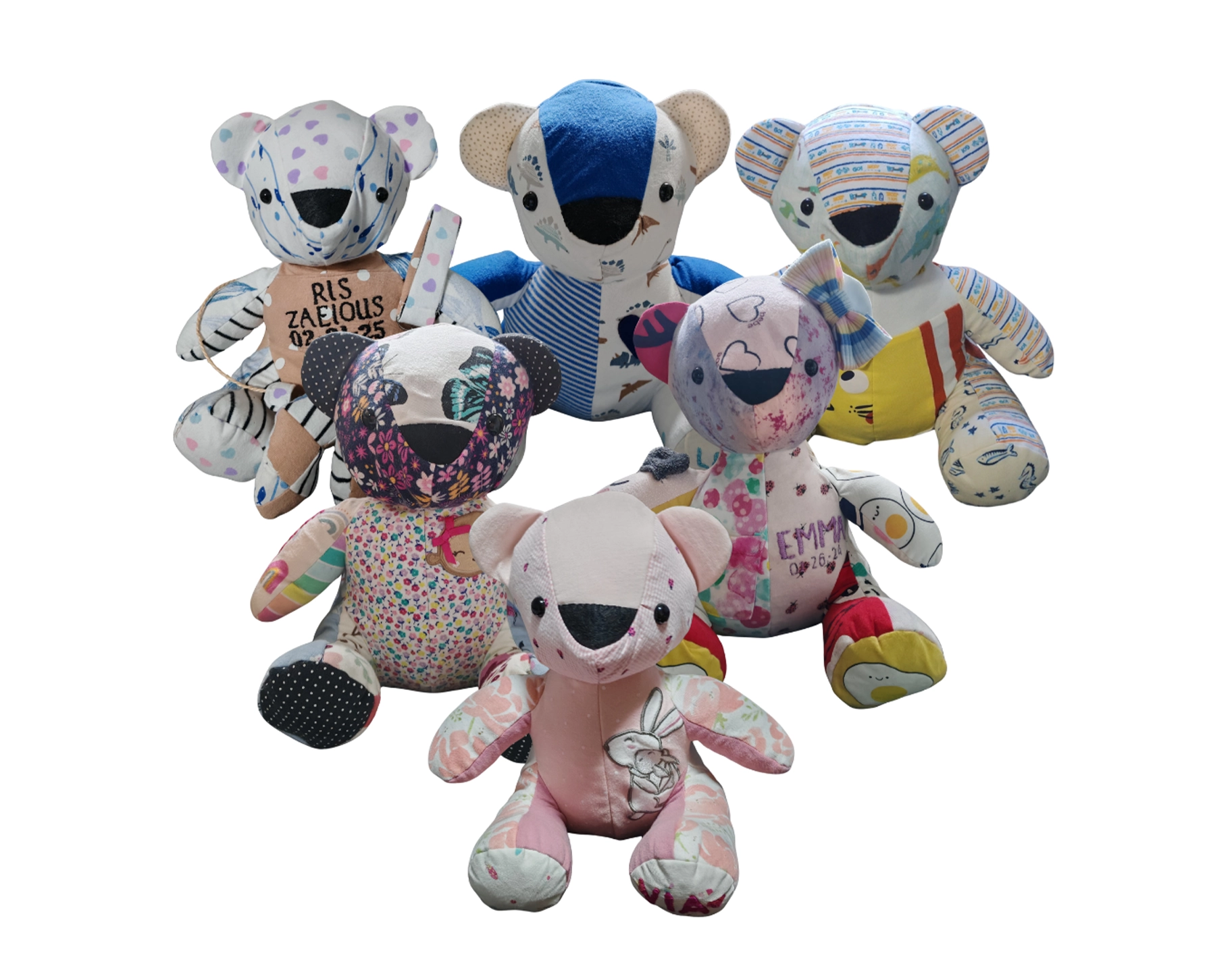 Shekinah Bermejo's outgrown baby clothes keepsake ideas: keepsake bears