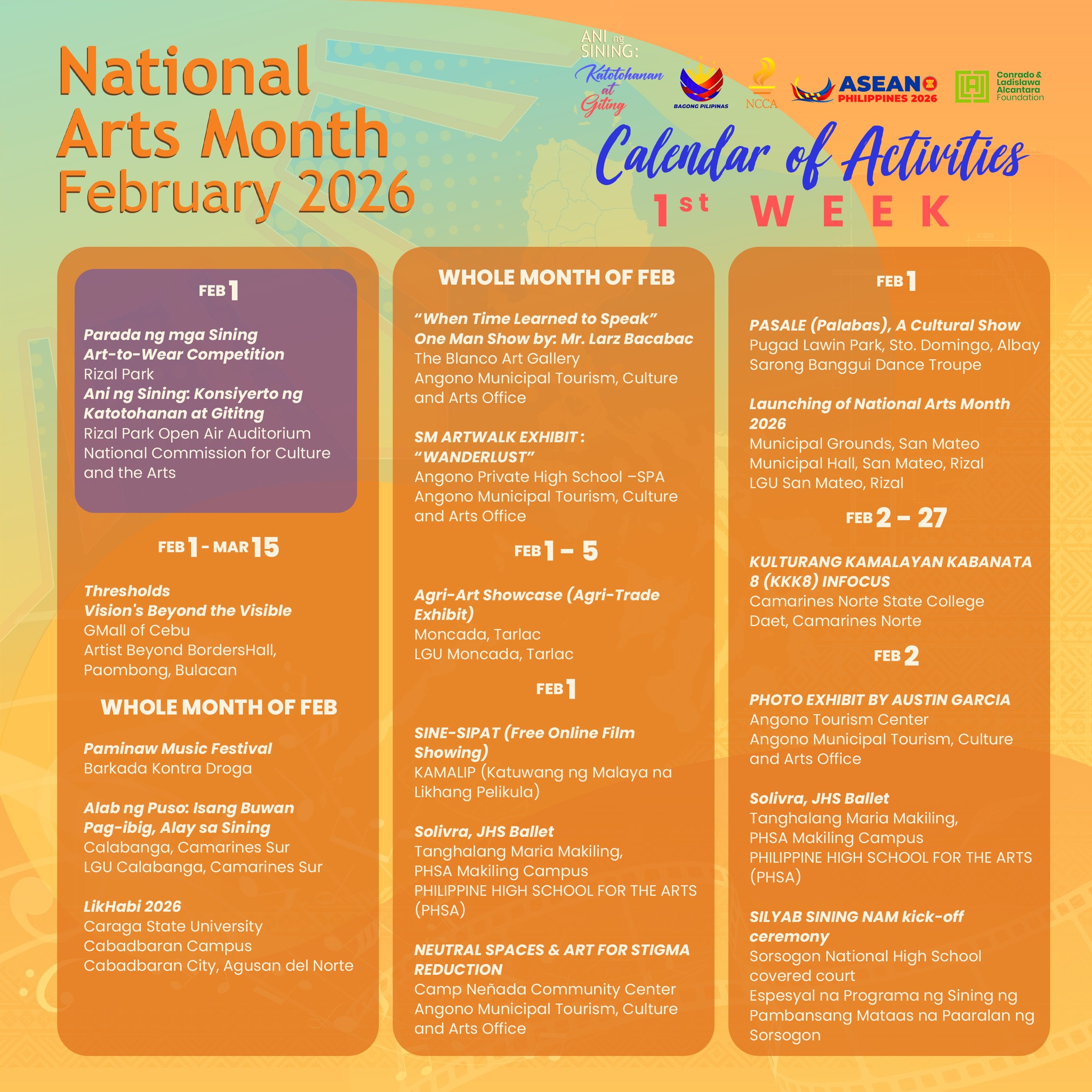 Here's how families can celebrate National Arts Month 2026 in the Philippines!