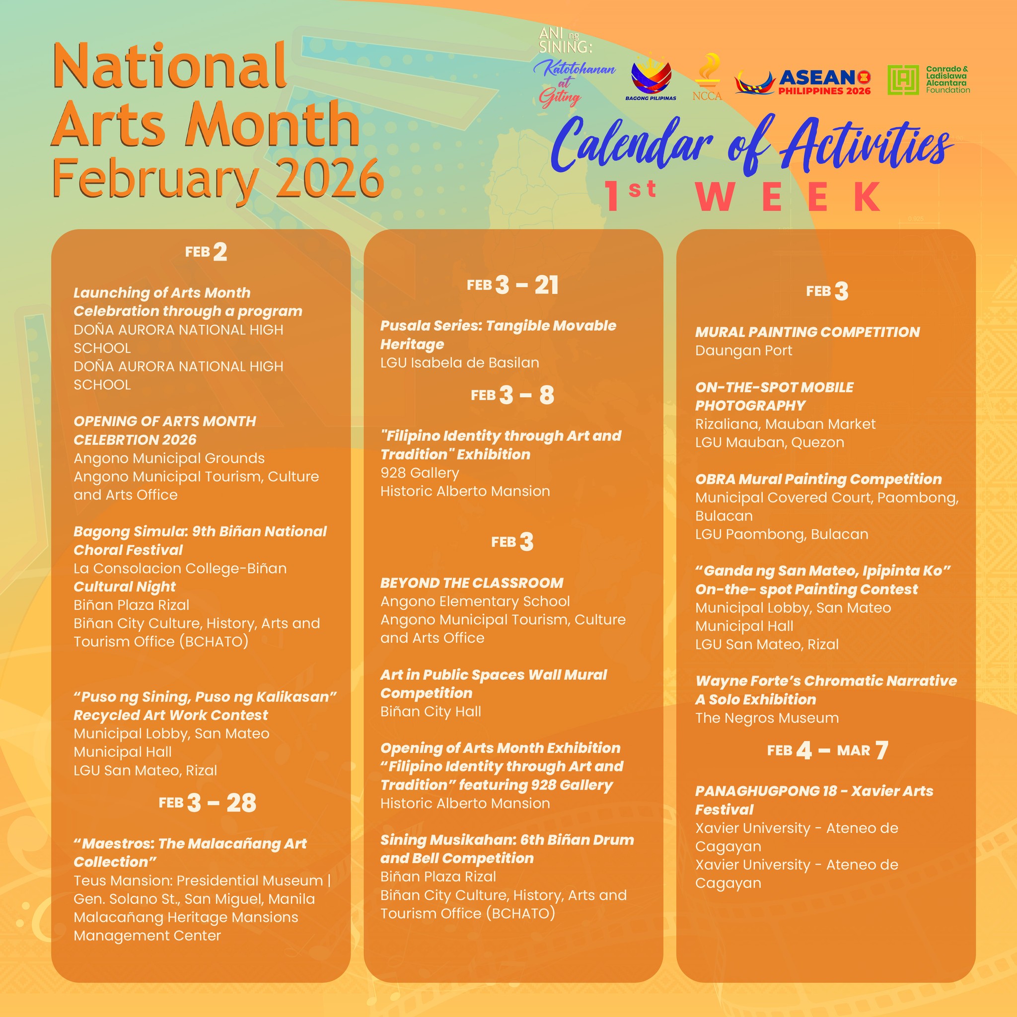 Here's how families can celebrate National Arts Month 2026 in the Philippines!